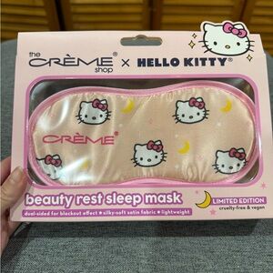 The Crème Shop x Hello Kitty Pink Sleep Mask